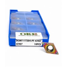 DCMT 11T304-PF IC907 Твердосплавная пластина